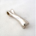 Pendentif Argent Os "Tibia"