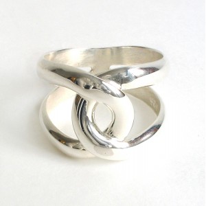 Bague Argent "Union"