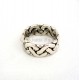 Bague Homme Argent "Osier"