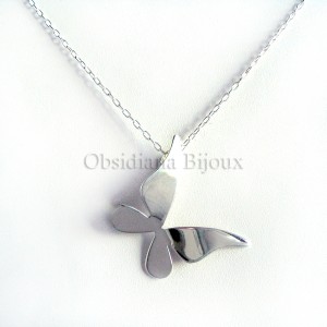 Pendentif argent massif "Butterfly" mini