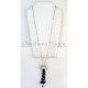 Pendentif Argent et Onyx