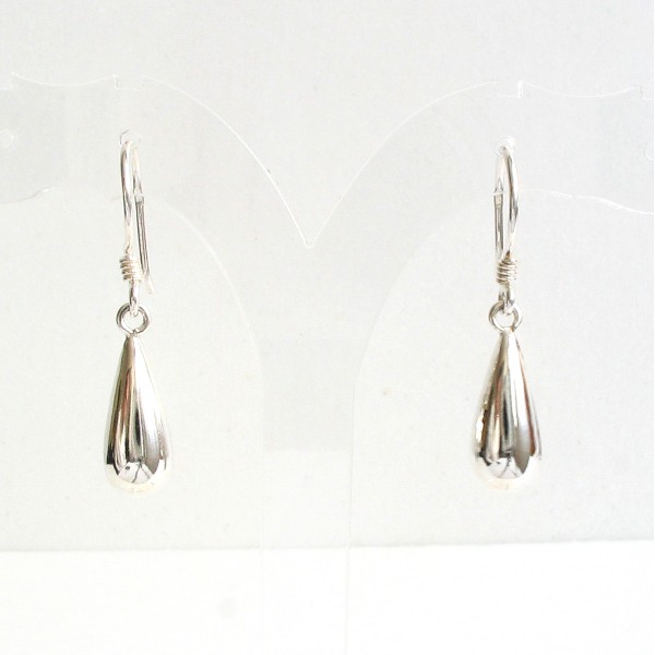 Boucles d'oreilles Larmes de Joie - Boucles d'oreilles pendantes Argent 925  – Bellaime