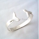 Bracelet Argent "Chant de Baleine"